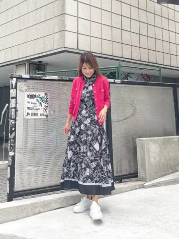 ORIGINATED IN GRACE CONTINENTAL yukimi yonee コーディネート画像