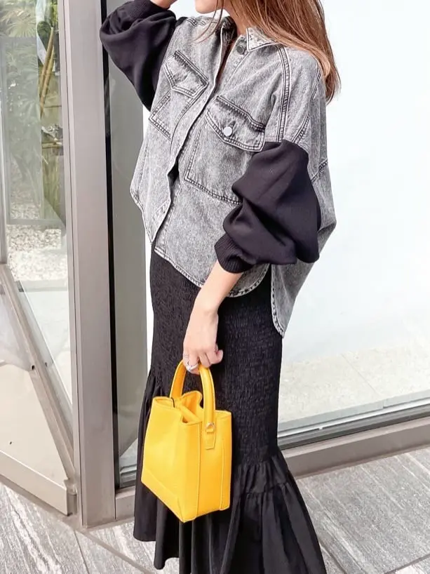 ORIGINATED IN GRACE CONTINENTAL yukimi yonee コーディネート画像