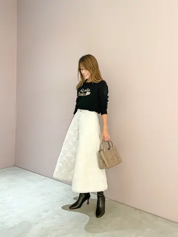 ORIGINATED IN GRACE CONTINENTAL yukimi yonee コーディネート画像