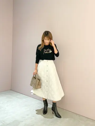 ORIGINATED IN GRACE CONTINENTAL yukimi yonee コーディネート画像