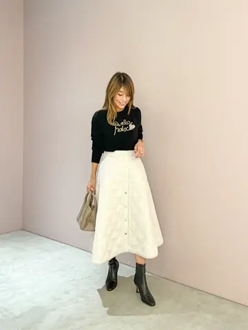 ORIGINATED IN GRACE CONTINENTAL yukimi yonee コーディネート画像