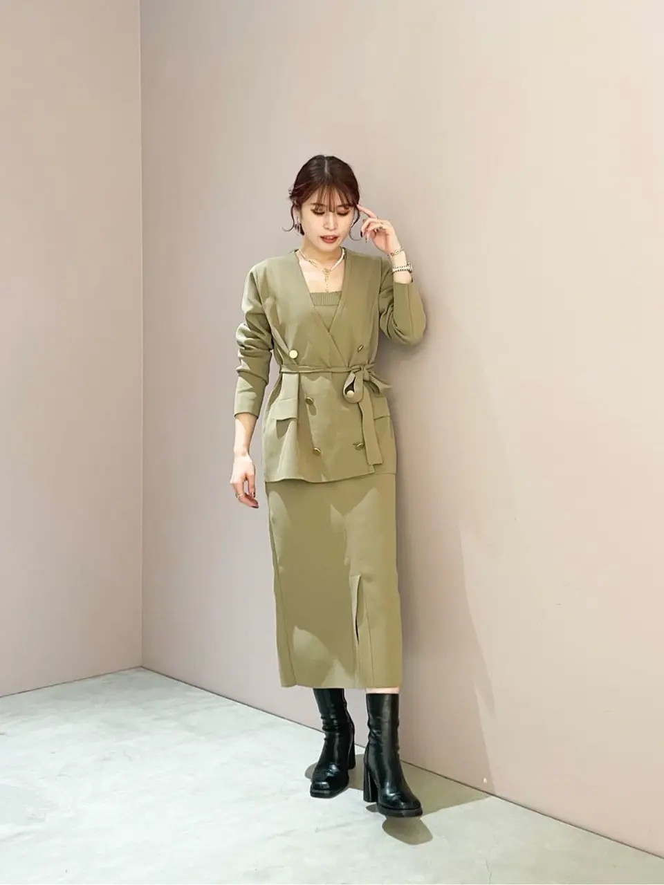 ORIGINATED IN GRACE CONTINENTAL Yuuki NOZAWA コーディネート画像