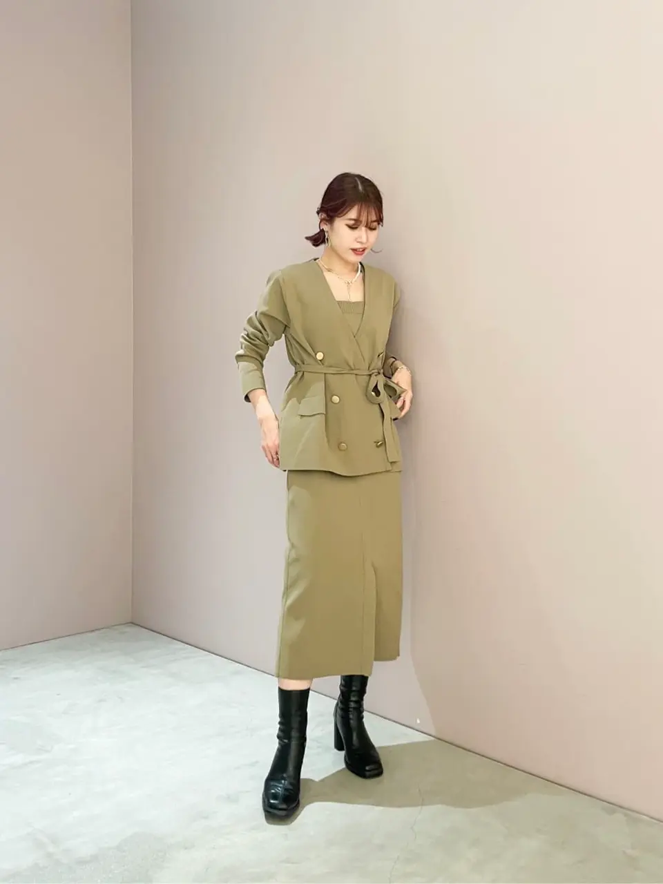 ORIGINATED IN GRACE CONTINENTAL Yuuki NOZAWA コーディネート画像