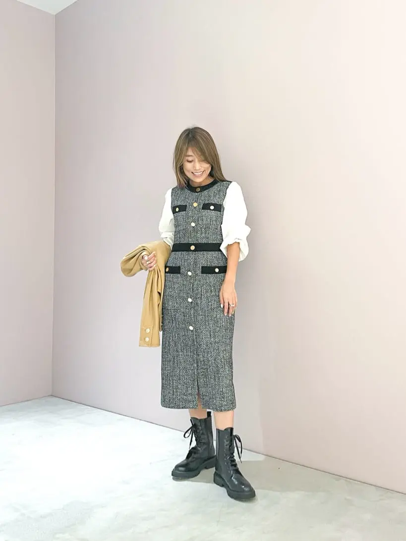 ORIGINATED IN GRACE CONTINENTAL yukimi yonee コーディネート画像