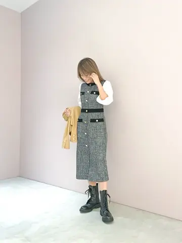 ORIGINATED IN GRACE CONTINENTAL yukimi yonee コーディネート画像