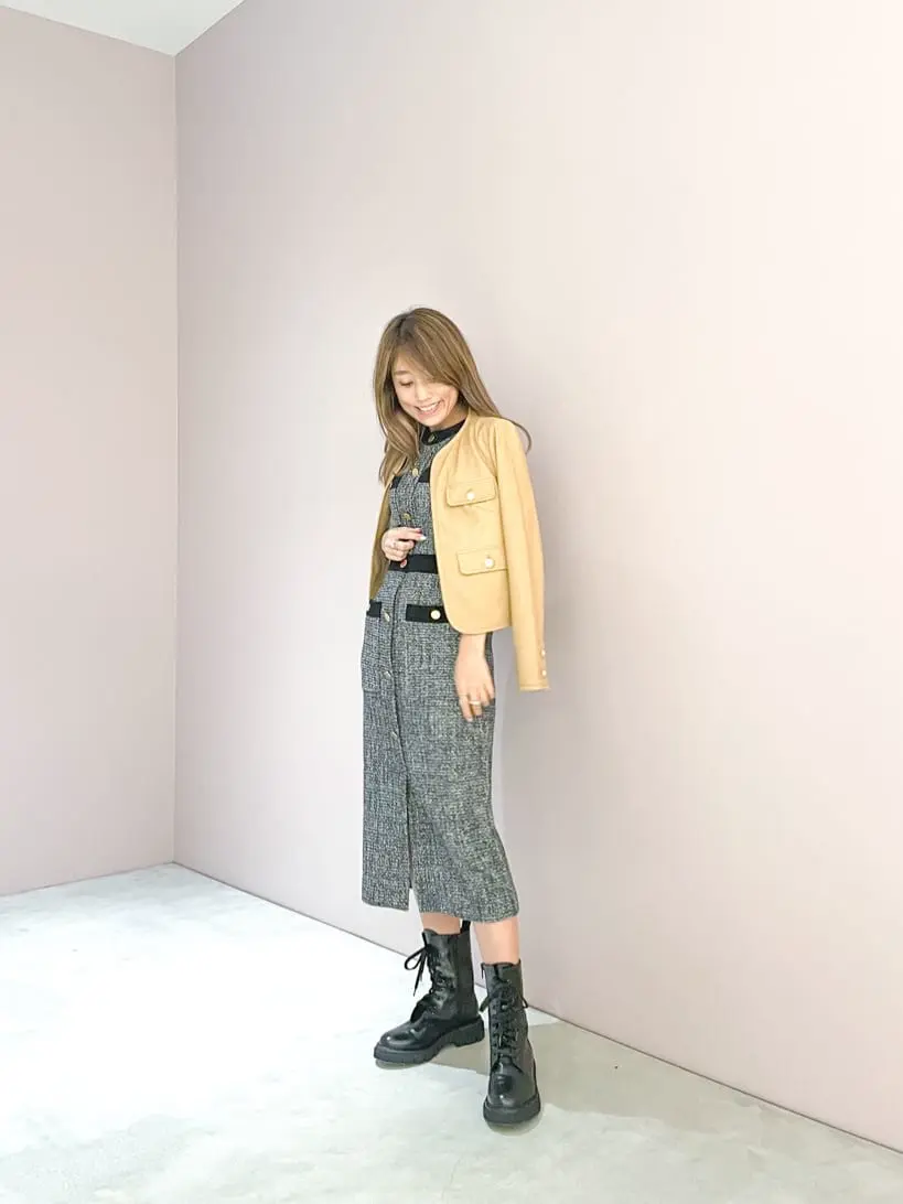 ORIGINATED IN GRACE CONTINENTAL yukimi yonee コーディネート画像