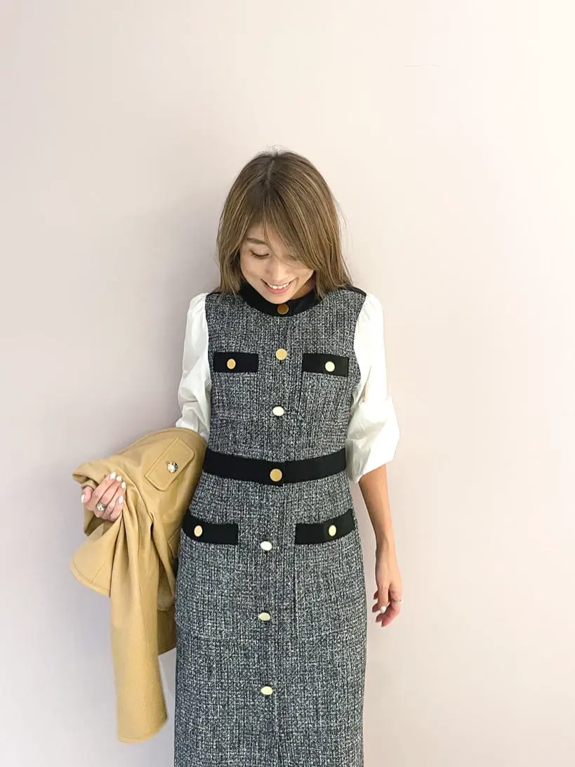 ORIGINATED IN GRACE CONTINENTAL yukimi yonee コーディネート画像