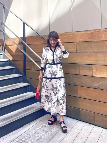 ORIGINATED IN GRACE CONTINENTAL yukimi yonee コーディネート画像