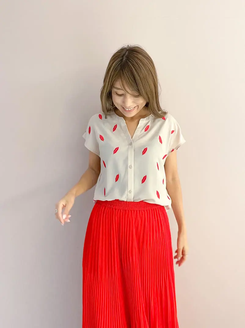 ORIGINATED IN GRACE CONTINENTAL yukimi yonee コーディネート画像