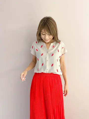 ORIGINATED IN GRACE CONTINENTAL yukimi yonee コーディネート画像