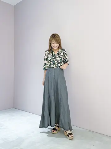 ORIGINATED IN GRACE CONTINENTAL yukimi yonee コーディネート画像