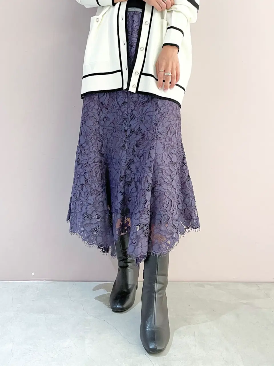 ORIGINATED IN GRACE CONTINENTAL yukimi yonee コーディネート画像