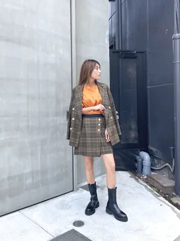 ORIGINATED IN GRACE CONTINENTAL yukimi yonee コーディネート画像