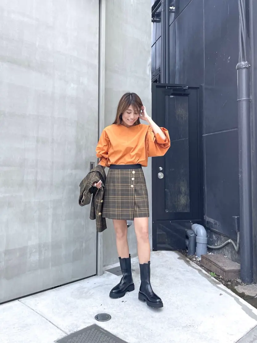 ORIGINATED IN GRACE CONTINENTAL yukimi yonee コーディネート画像