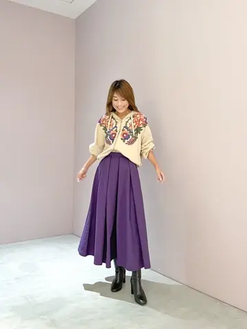 ORIGINATED IN GRACE CONTINENTAL yukimi yonee コーディネート画像