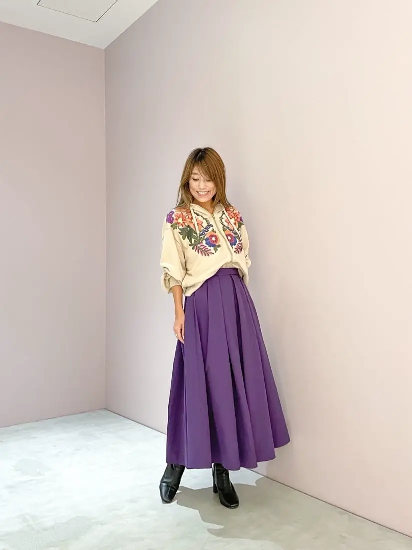 ORIGINATED IN GRACE CONTINENTAL yukimi yonee コーディネート画像