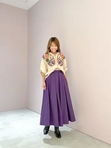 ORIGINATED IN GRACE CONTINENTAL yukimi yonee コーディネート画像