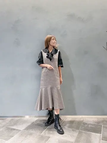 ORIGINATED IN GRACE CONTINENTAL yukimi yonee コーディネート画像