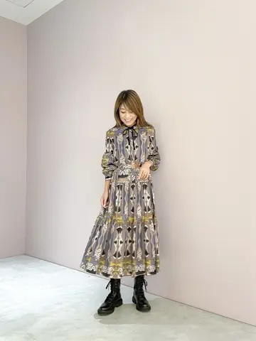 ORIGINATED IN GRACE CONTINENTAL yukimi yonee コーディネート画像