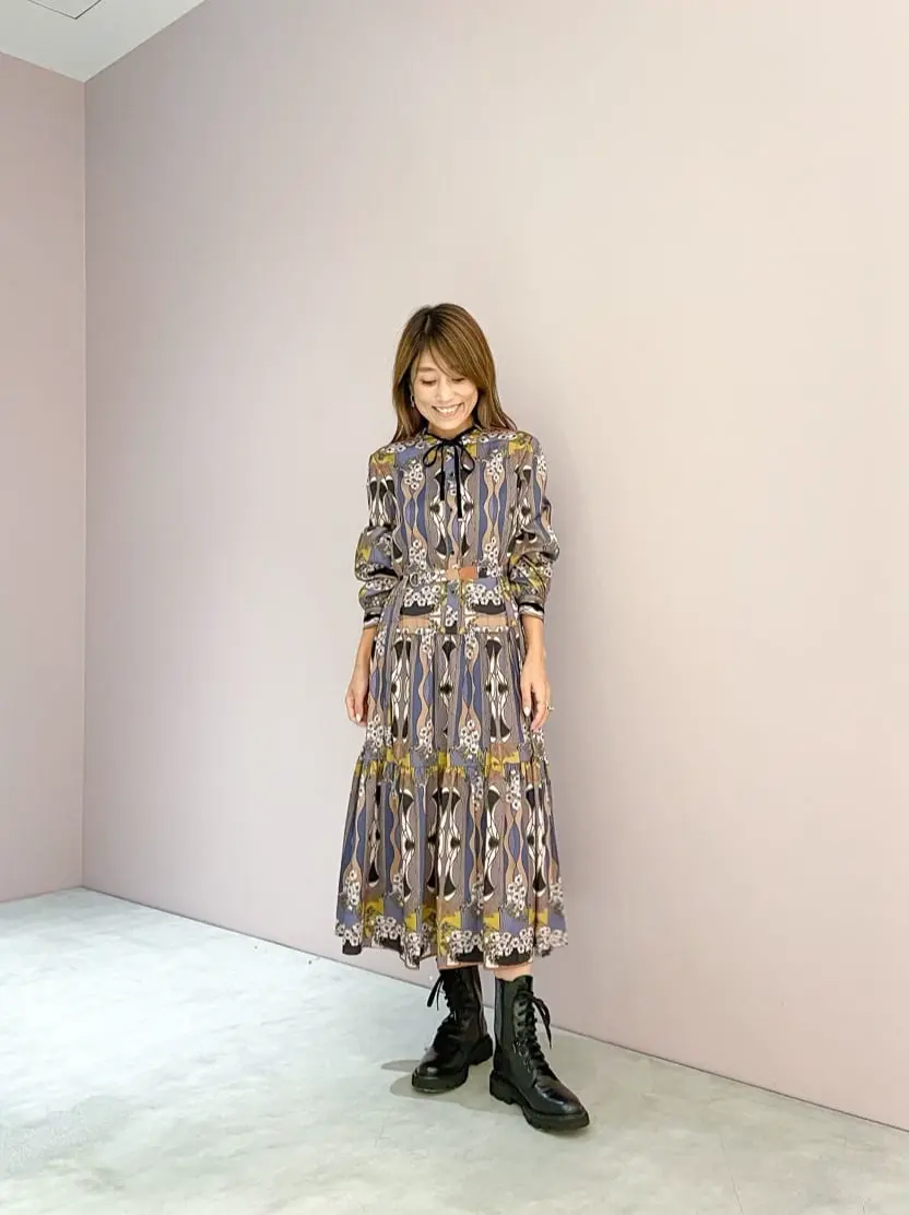 ORIGINATED IN GRACE CONTINENTAL yukimi yonee コーディネート画像