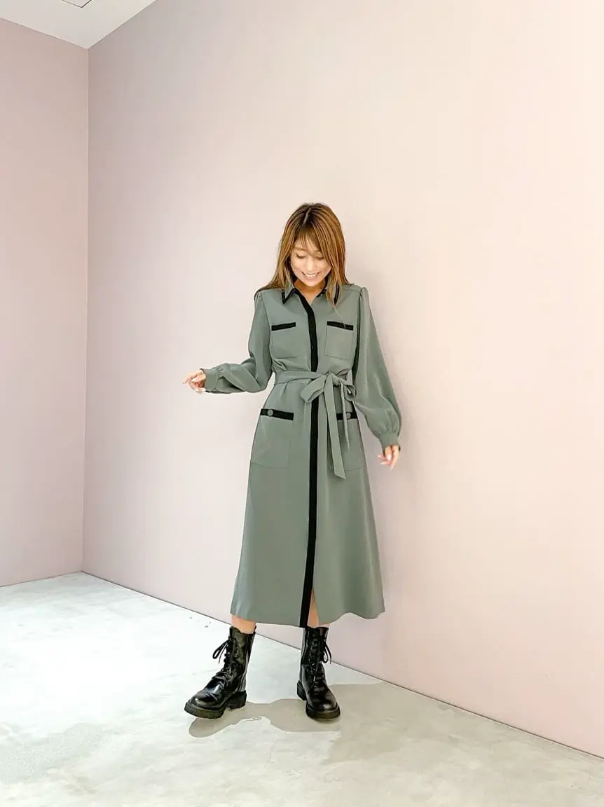 ORIGINATED IN GRACE CONTINENTAL yukimi yonee コーディネート画像