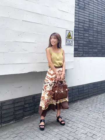 ORIGINATED IN GRACE CONTINENTAL yukimi yonee コーディネート画像