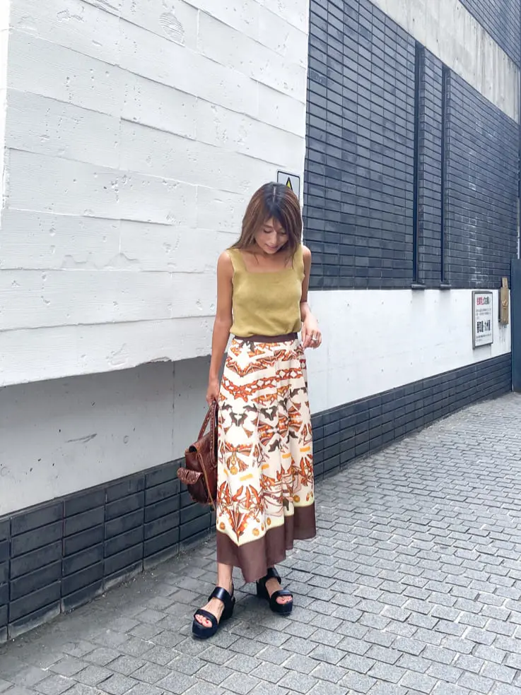 ORIGINATED IN GRACE CONTINENTAL yukimi yonee コーディネート画像