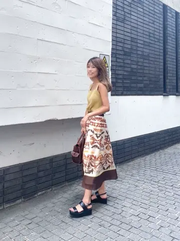 ORIGINATED IN GRACE CONTINENTAL yukimi yonee コーディネート画像