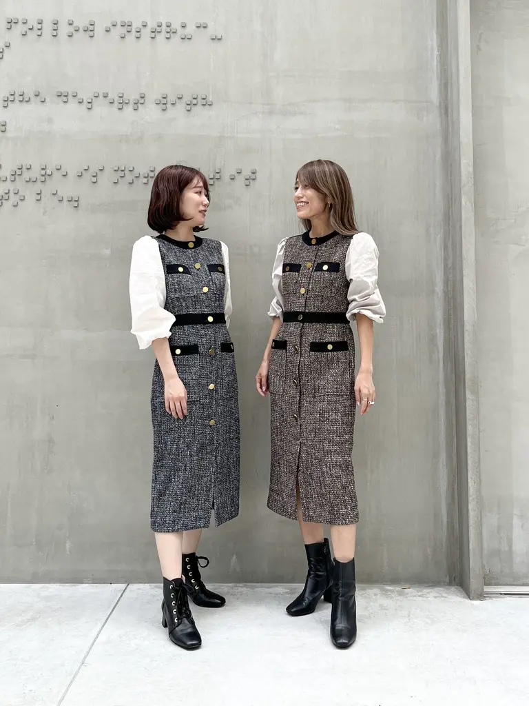 ORIGINATED IN GRACE CONTINENTAL yukimi yonee コーディネート画像