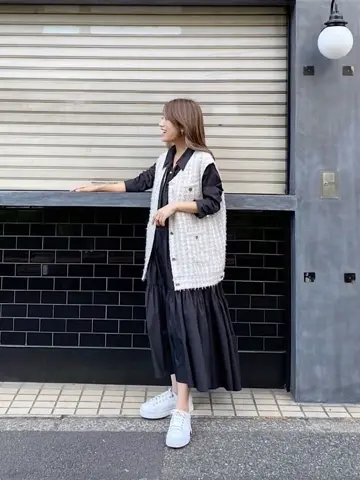 ORIGINATED IN GRACE CONTINENTAL yukimi yonee コーディネート画像