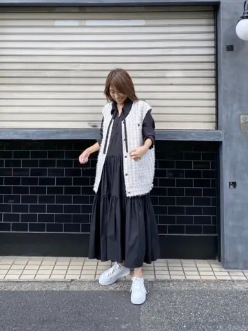 ORIGINATED IN GRACE CONTINENTAL yukimi yonee コーディネート画像