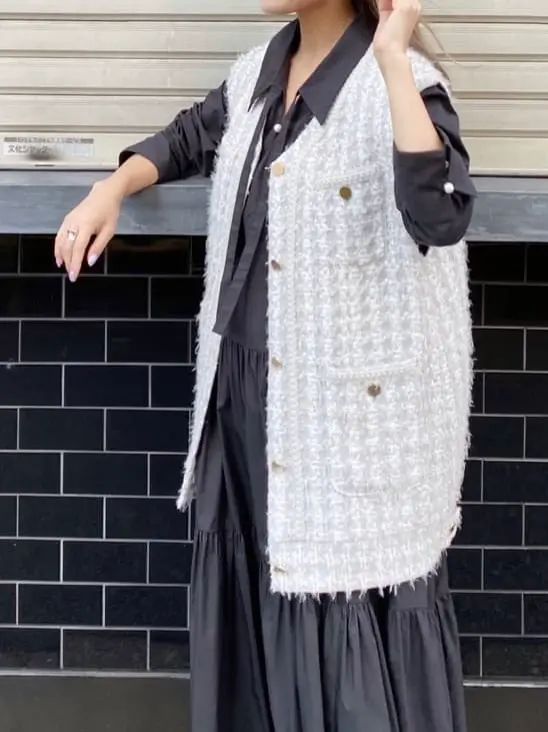 ORIGINATED IN GRACE CONTINENTAL yukimi yonee コーディネート画像