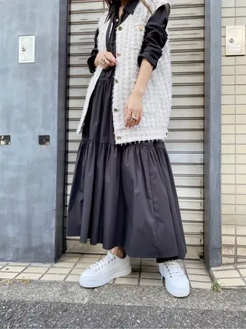 ORIGINATED IN GRACE CONTINENTAL yukimi yonee コーディネート画像