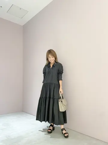 ORIGINATED IN GRACE CONTINENTAL yukimi yonee コーディネート画像