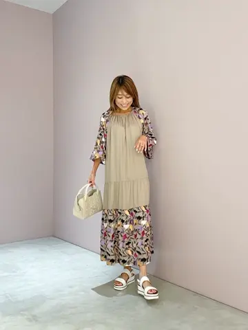 ORIGINATED IN GRACE CONTINENTAL yukimi yonee コーディネート画像