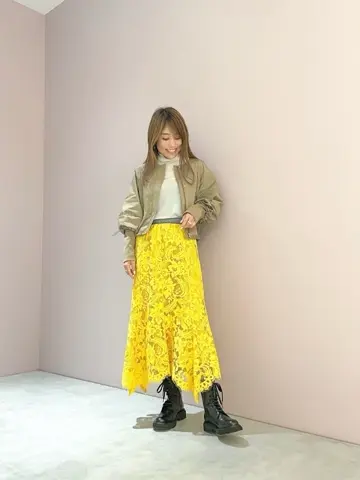 ORIGINATED IN GRACE CONTINENTAL yukimi yonee コーディネート画像