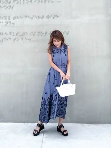 ORIGINATED IN GRACE CONTINENTAL yukimi yonee コーディネート画像