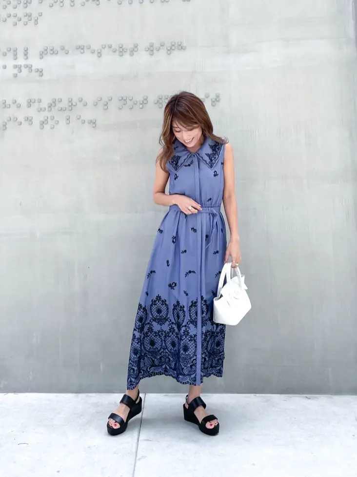 ORIGINATED IN GRACE CONTINENTAL yukimi yonee コーディネート画像