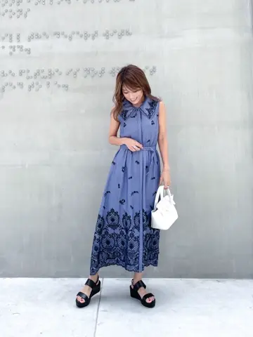 ORIGINATED IN GRACE CONTINENTAL yukimi yonee コーディネート画像