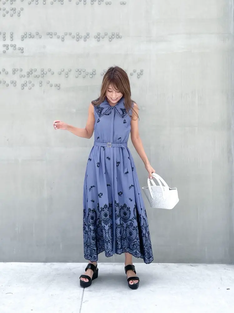 ORIGINATED IN GRACE CONTINENTAL yukimi yonee コーディネート画像