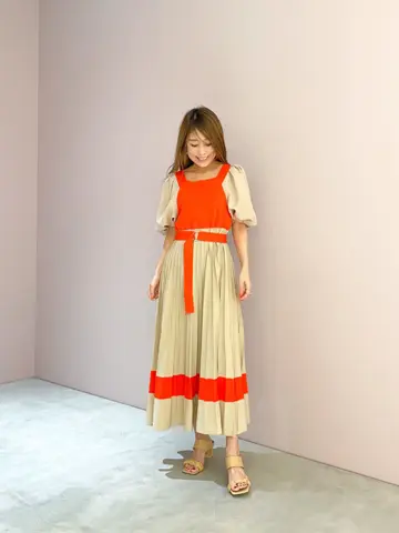 ORIGINATED IN GRACE CONTINENTAL yukimi yonee コーディネート画像