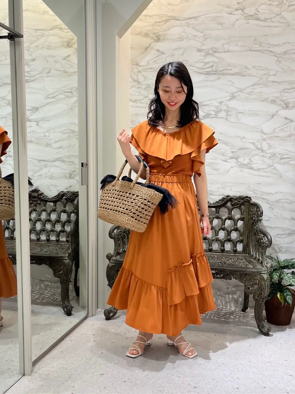 ORIGINATED IN GRACE CONTINENTAL yuri コーディネート画像