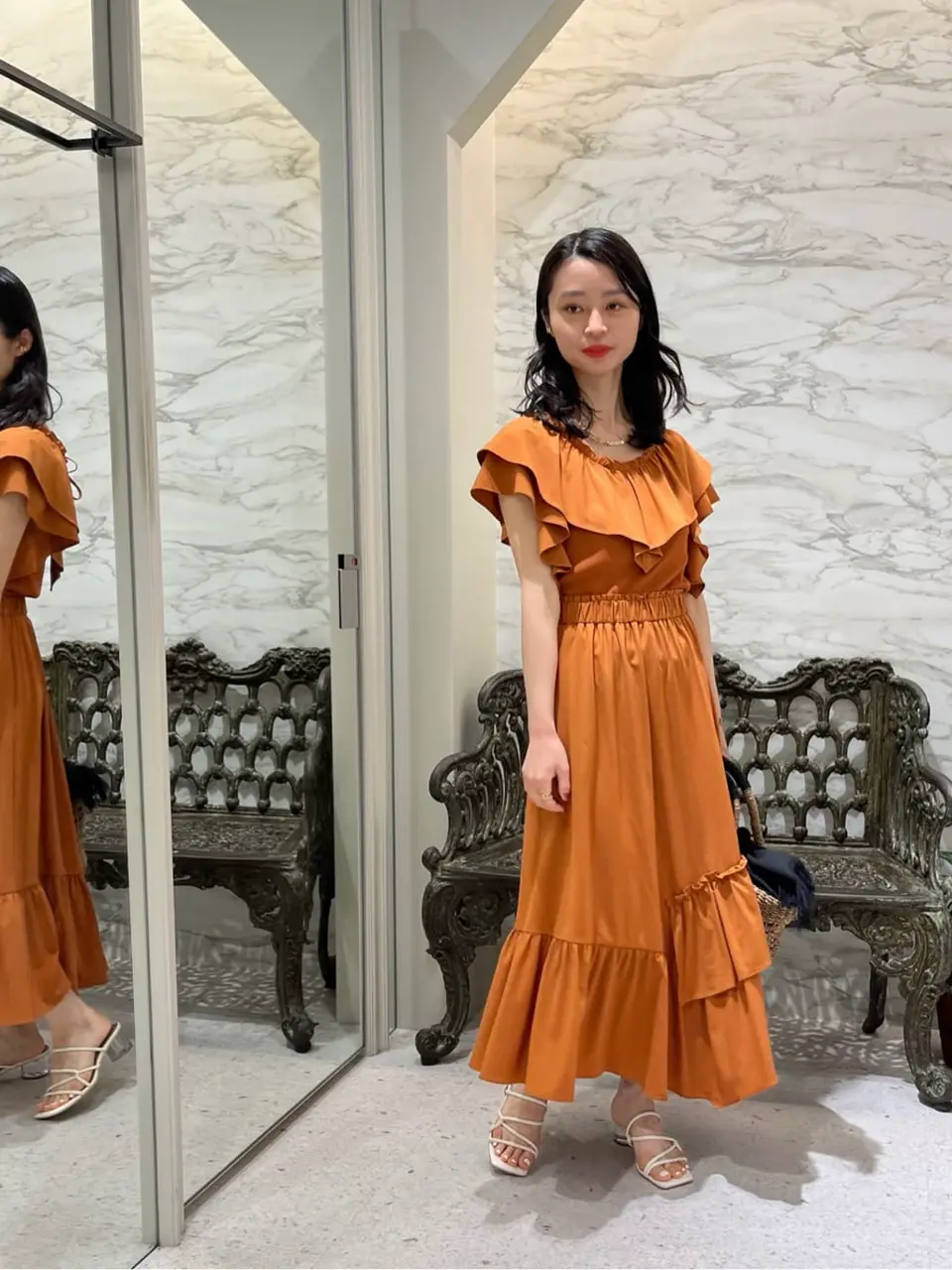 ORIGINATED IN GRACE CONTINENTAL yuri コーディネート画像