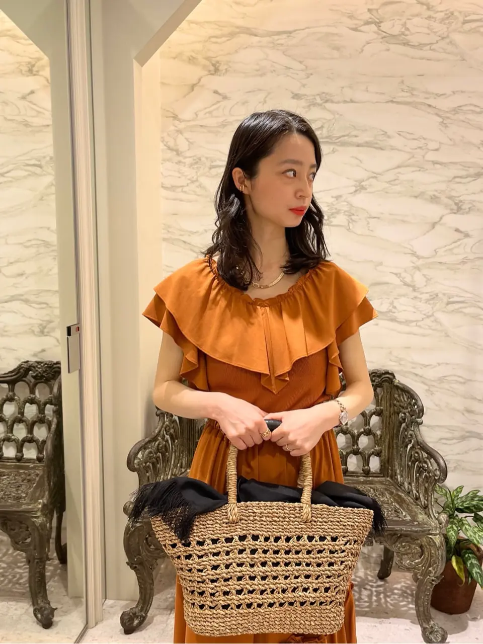 ORIGINATED IN GRACE CONTINENTAL yuri コーディネート画像