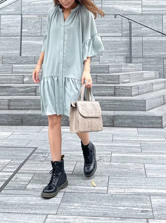 ORIGINATED IN GRACE CONTINENTAL yukimi yonee コーディネート画像