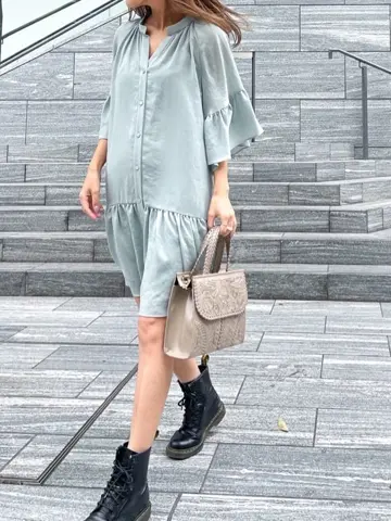 ORIGINATED IN GRACE CONTINENTAL yukimi yonee コーディネート画像