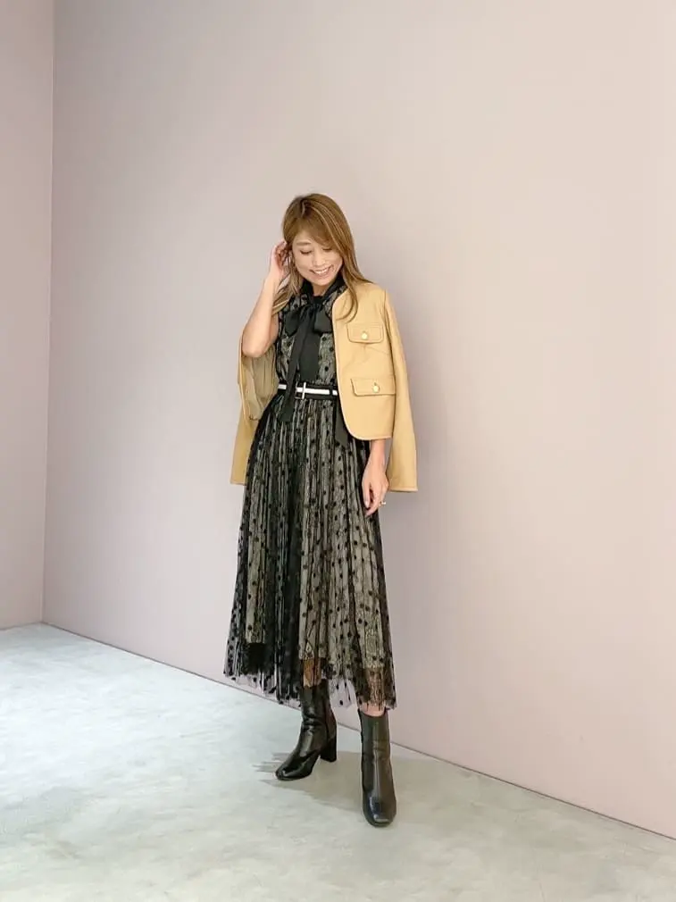 ORIGINATED IN GRACE CONTINENTAL yukimi yonee コーディネート画像