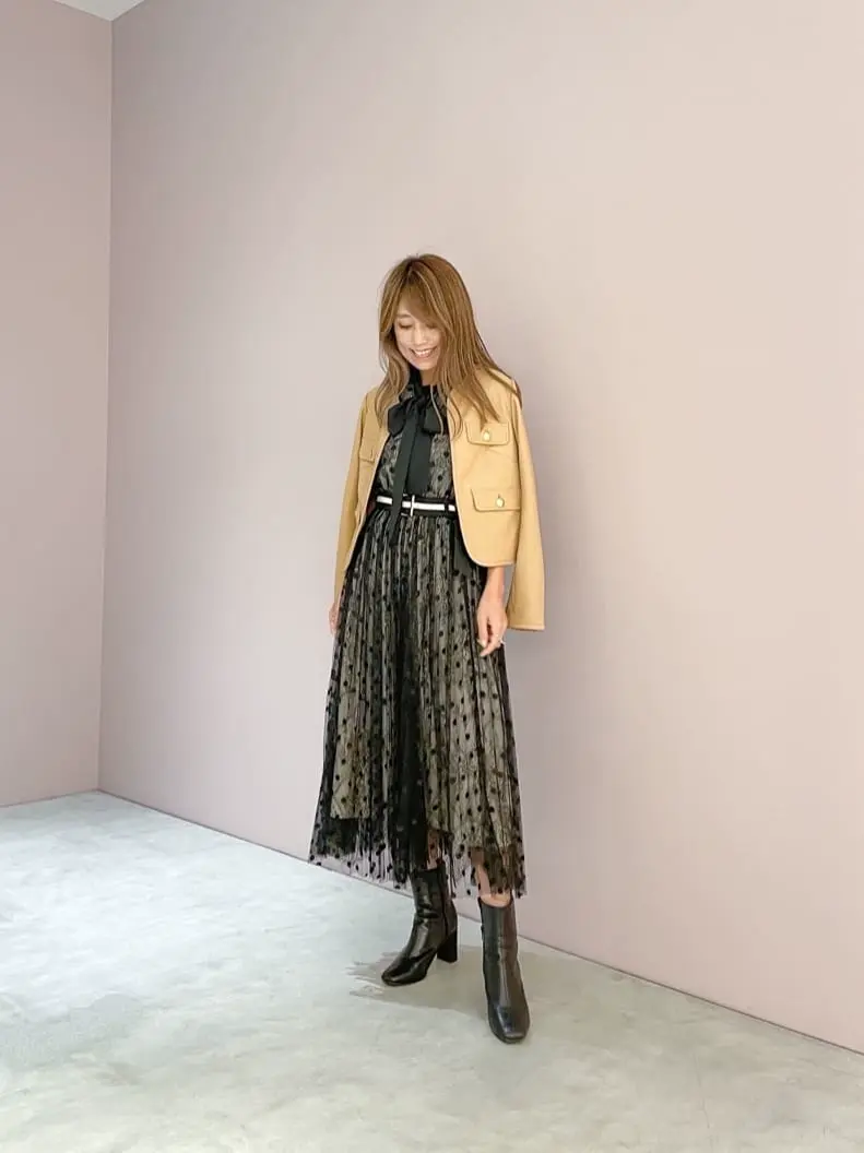 ORIGINATED IN GRACE CONTINENTAL yukimi yonee コーディネート画像