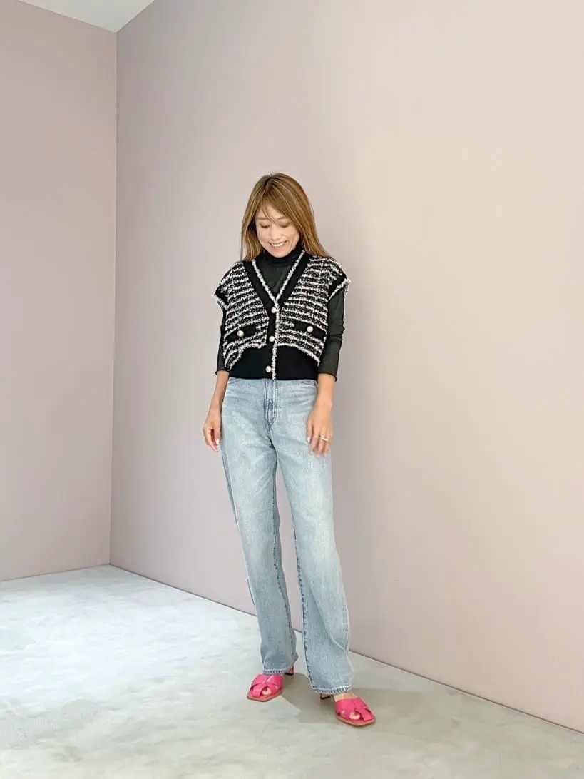 ORIGINATED IN GRACE CONTINENTAL yukimi yonee コーディネート画像