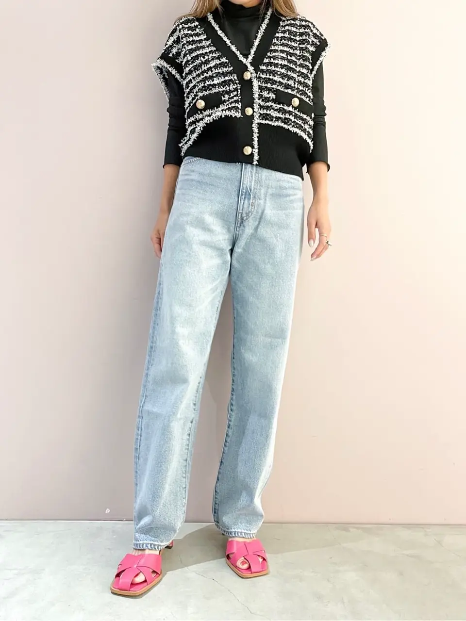 ORIGINATED IN GRACE CONTINENTAL yukimi yonee コーディネート画像